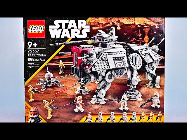 LEGO Star Wars AT--TE Walker (75337) Review!