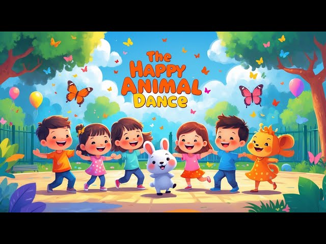 Happy Animal Dance Kids Song mp4