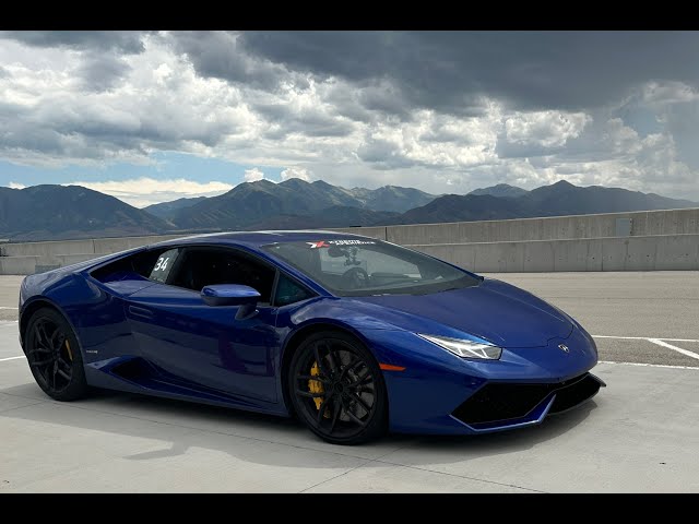 Tia's First Track Day in  Lamborghini Huracán