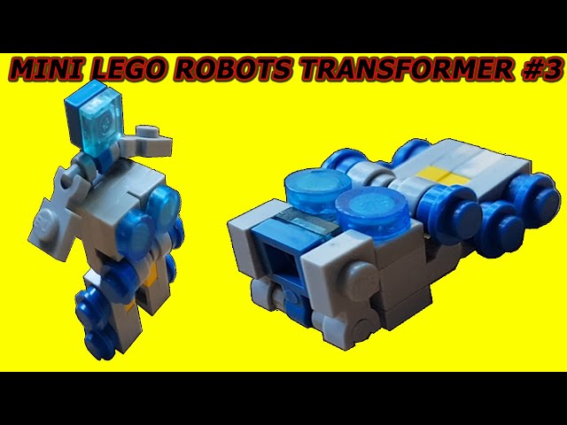 Lego Robot Mini Transformer Easy #03 | Lego Robot Mini Biến Hình Cực Dễ #03| Linakid TV