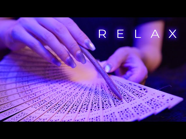 ASMR for PURE Relaxation and Sleep | Fire Crackling, Tapping, Scratching(No Talking)