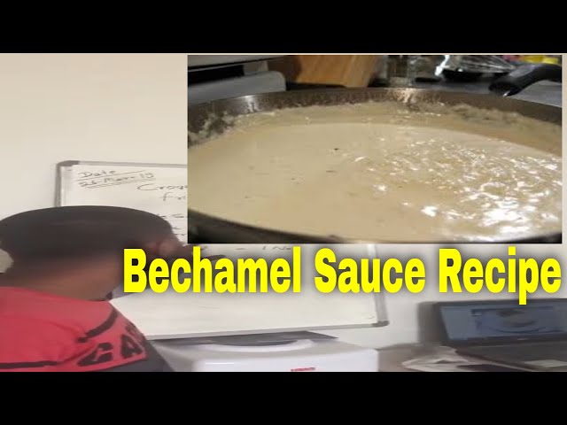 Bechamel Sauce Recipe | For Lasagna, Pasta, Baked Macaroni | Easy | With Butter | Italian Style