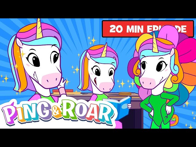 Playground Adventures 🌈  | Ping & Roar | 20 Minute Mashup | 09