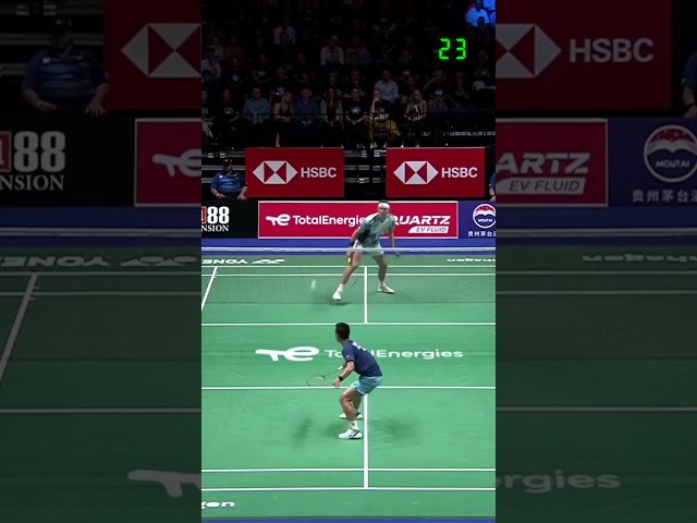 Longest rally! (52 shots) Viktor Axelsen vs Nhat Nguyen | BWF World Championships 2023 R64 #shorts