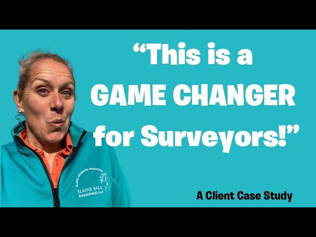 This is a GAME CHANGER for Surveyors!  A Client Case Study