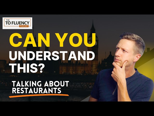 Learn English through the BEST Listening Practice | Talking about RESTAURANTS & EATING OUT