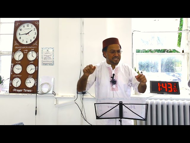 Muslims Never Support Injustice - Friday Khutba by Imam Ajmal Masroor