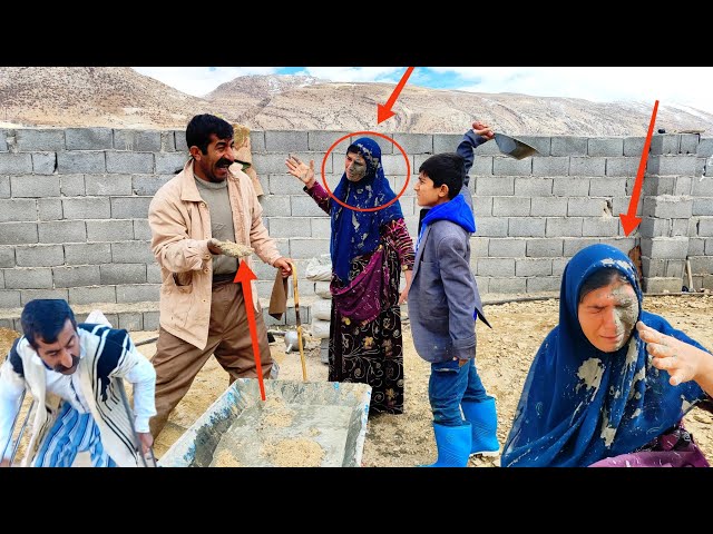 Disaster in a nomadic family: Fatima and her children's anger towards her husband