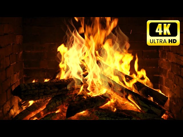 Ultimate Fireplace Experience,Crackling Fire Sounds for Relaxation,ScreenSaver 4K,Fogata 4K,fuego 4K