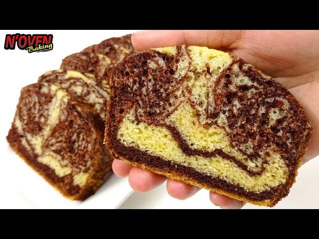 Marble Tea Cake Recipe - Without Oven | N'oven Baking