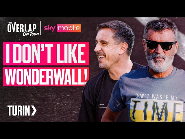 Best Oasis Song & Roy Keane On Grealish and Rice | The Overlap on Tour in Turin | Sky Mobile