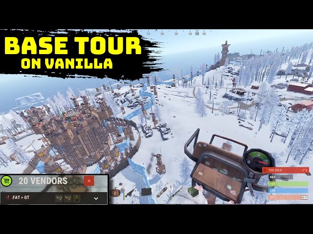 Base tour on Rustoria EU Medium | Rust