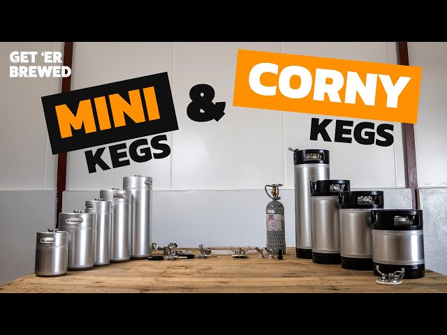 Guide to Kegging Homebrew: SS Mini Kegs & Corny Kegs Explained