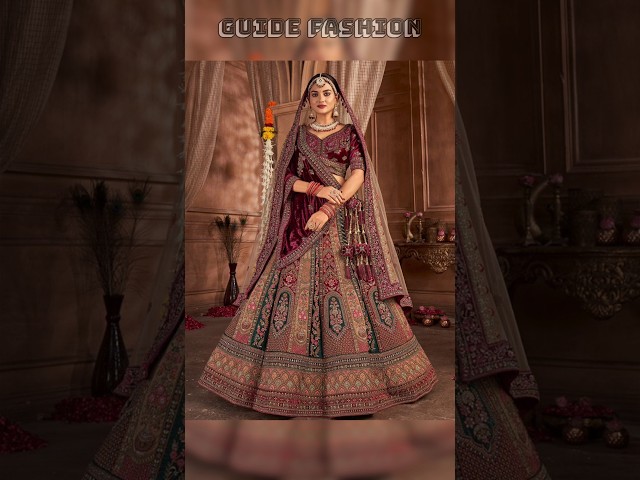 2025 premium beautiful wedding lehenga from Kundans bridal /New dulhan bridal #bridal#wedding#shorts