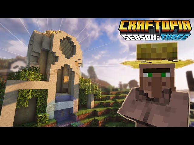 Making The Ultimate Villager Trading Hall! Craftopia SMP S:3 Ep:3