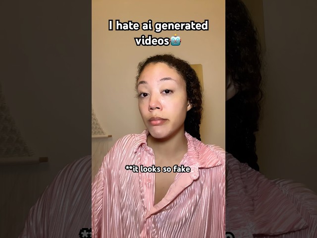 I hate ai generated videos 😭 #viralvideo