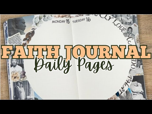 Faith Journal Daily Pages