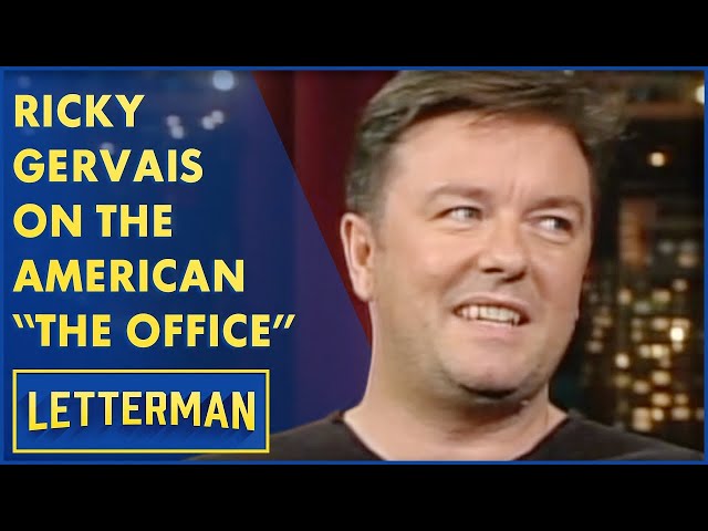 Ricky Gervais Compares The American And British "The Office" | Letterman