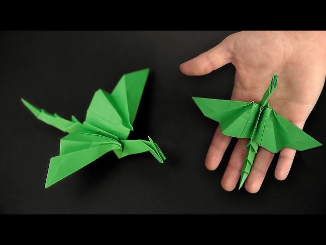 Easy Origami Dragon - How to Fold