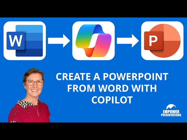 How to Create a PowerPoint from Word with Copilot