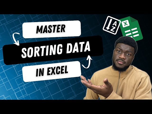 How To Quickly and Easily Sort Various Data Types in Excel