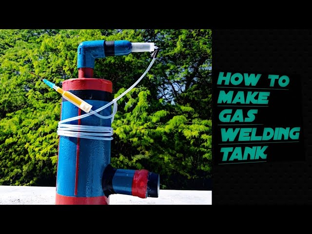 how to make calicum carbite tank |at home|mini gas welding 🔥