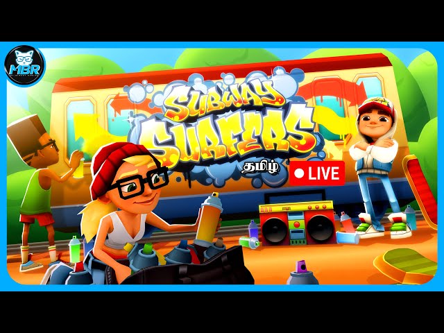 Subway Surfers Gameplay 🔴Live Stream Tamil in Mr.Blucat Gaming #shortsfeed #shortlive #subwaysurfer