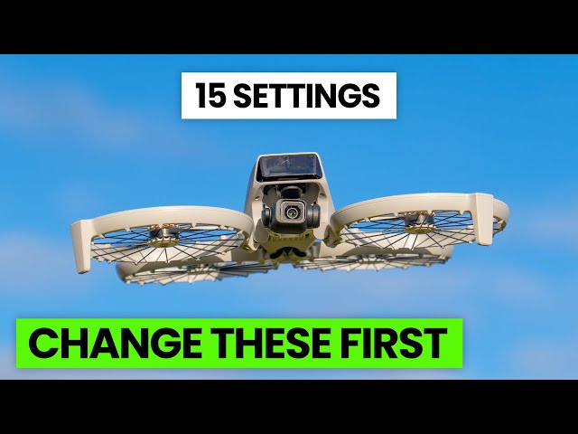 DJI FLIP | 15 SETTINGS New Pilots SHOULD CHANGE IMMEDIATELY!