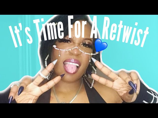 SlayWithMe| Watch Me Retwist My Locs *I Got Good News* ||MaevëxBeauty