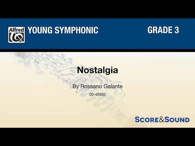 Nostalgia, by Rossano Galante – Score & Sound