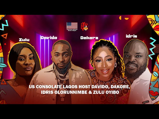 FULL EVENT: U.S. Consulate Host Davido, Dakore, Idris Olorunnimbbe & Zulu Oyibo To A Panel Session