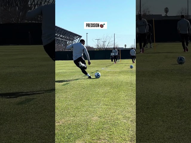 SJ Earthquakes Training First Touch Challenge  #soccer #sanjoseearthquakes #mls #rabona