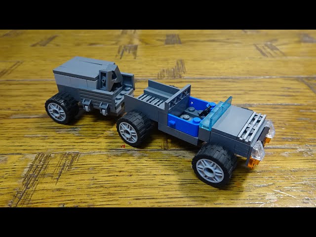 Building a Lego Military Transport Vehicle