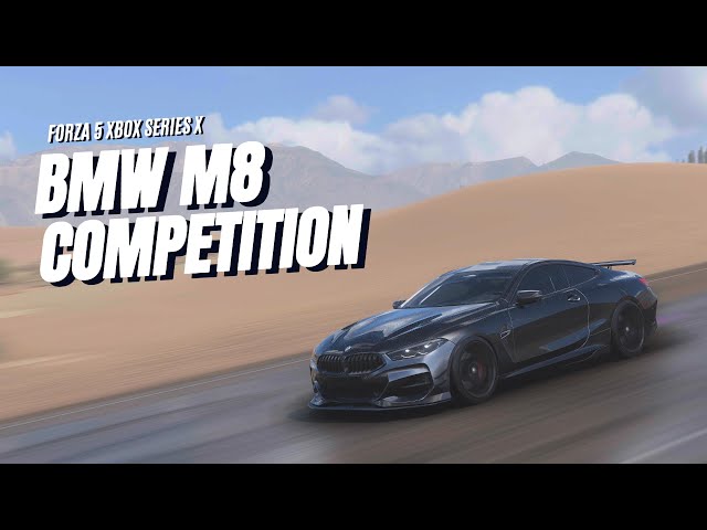 BMW M8 competition | 4K Gameplay | Forza 5 | G920 Driving Force Wheel