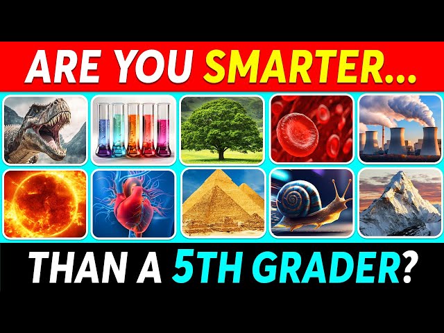 How Smart Are You? 🤓📚 General Knowledge Trivia Quiz | 50 Questions