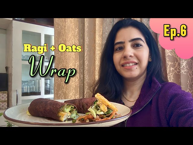 Ragi Oats  Warp || Ragi Vegetable Warp || High Protein Dinner