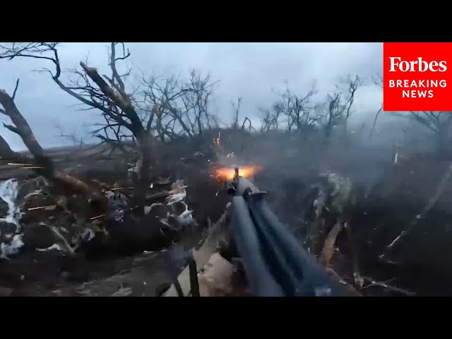 Russian Military Releases Bodycam Video Of Frontline Battle Between Russian And Ukrainian Forces