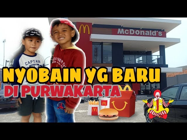 McDonald's Kuliner tambahan di kota kita guys 🍔🍟🍦