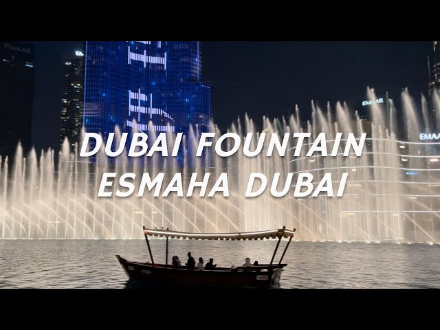 Dubai Fountain - Esmaha Dubai by Cora Al Emarat