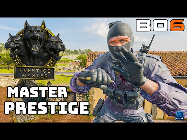 MASTER PRESTIGE WITHOUT SHOOTING A BULLET IN BLACK OPS 6 (KNIFE ONLY)