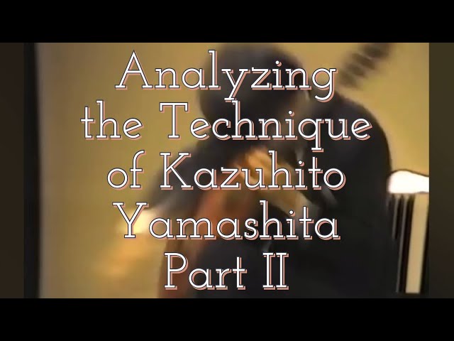 Analyzing the Technique of Kazuhito Yamashita - Part II