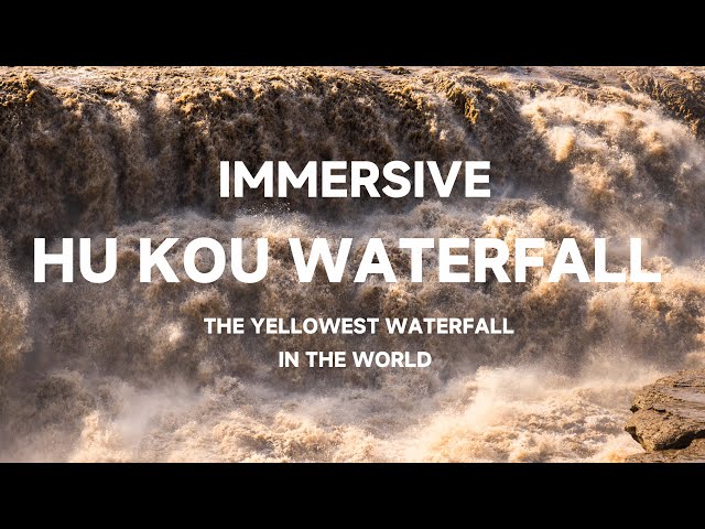 【VR180】Discover Hukou Waterfall: The Yellow River’s Majestic Power in 8K VR180(feature film)