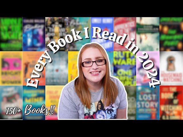 Every Book I Read in 2024 + Bookish Stats