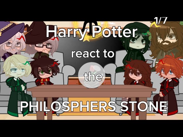 Harry Potter react to the Philosophers stone 1/7 (WATCH IN 2X SPEED!!!)