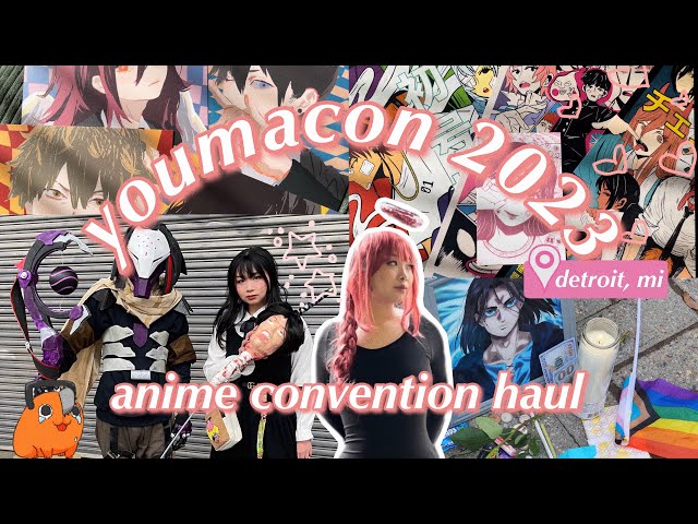 youmacon 2023: anime convention haul