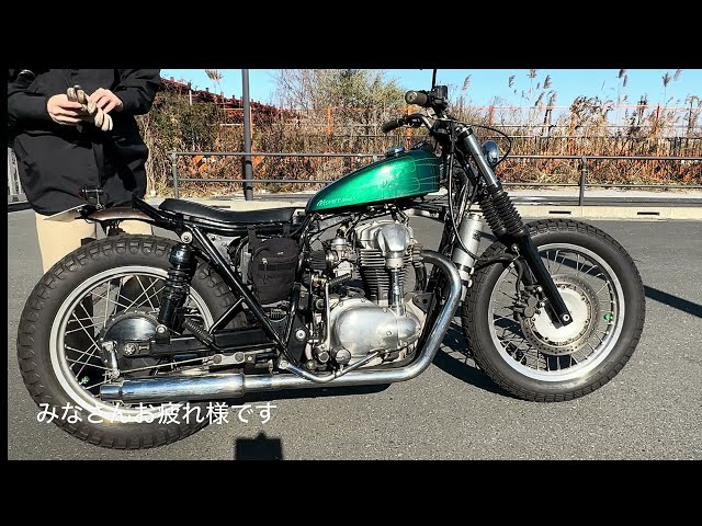 W650カスタムと正月テストランツーリング2025 W650 Custom and New Year Test Run Touring 2025