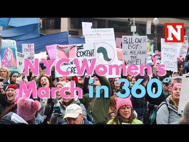 Women's March On NYC - 360° Video