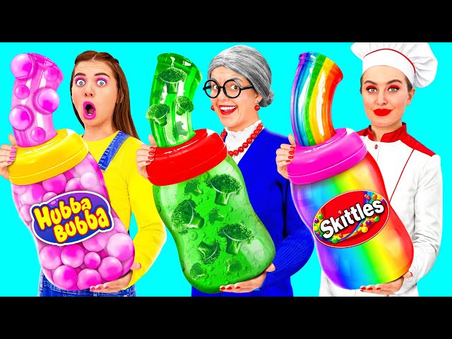 Me vs Grandma Cooking Challenge | Fantastic Kitchen Recipes by DuKoDu Challenge