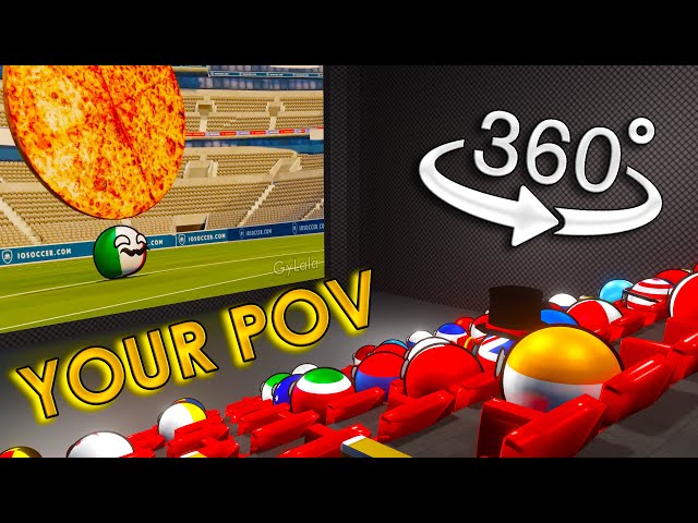 POV: You're at the Countryballs Cinema watching Countryballs Combat Arena (360 VR)