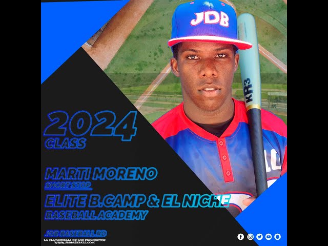 Marti Moreno SS 2024  2025 Class From ELite Baseball Camp OCTUBRE 08 10 2024